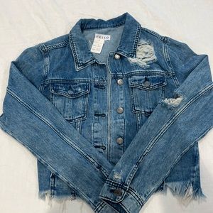 Never worn denim jacket